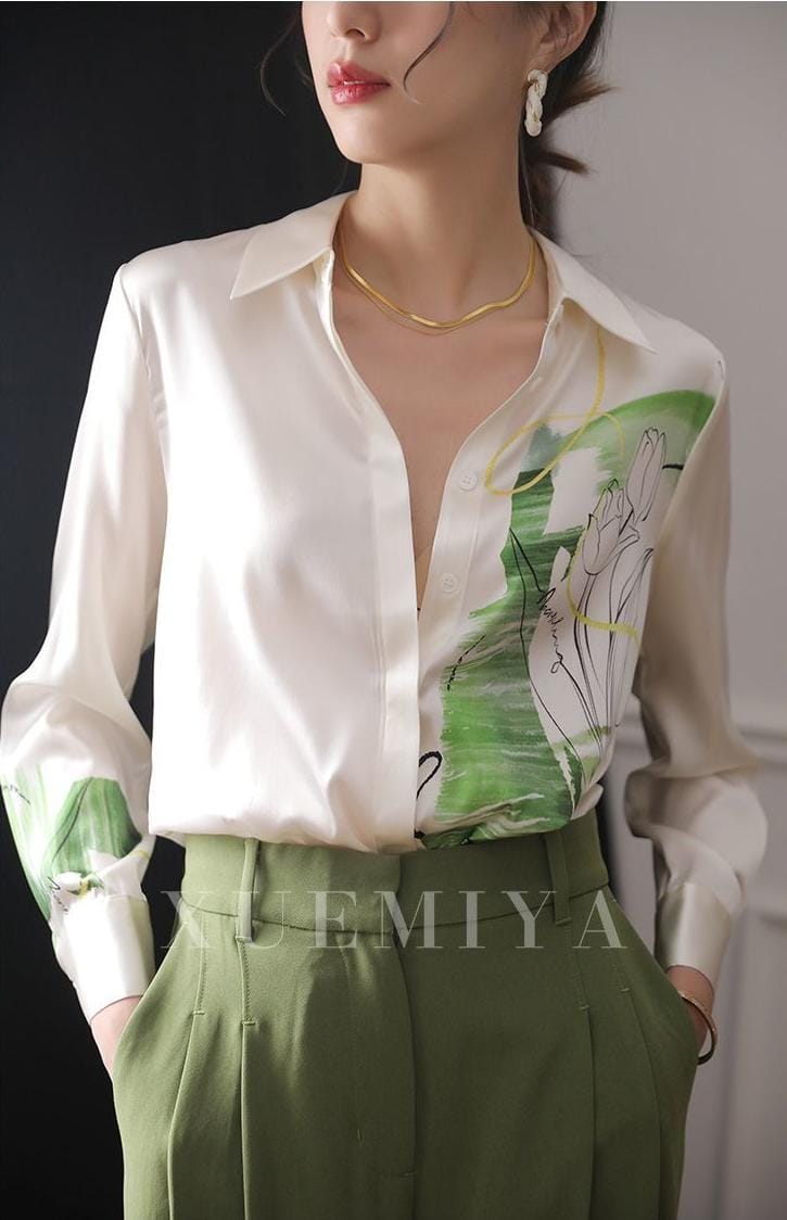 Liza Luxury Shirt by Niks ❤️
