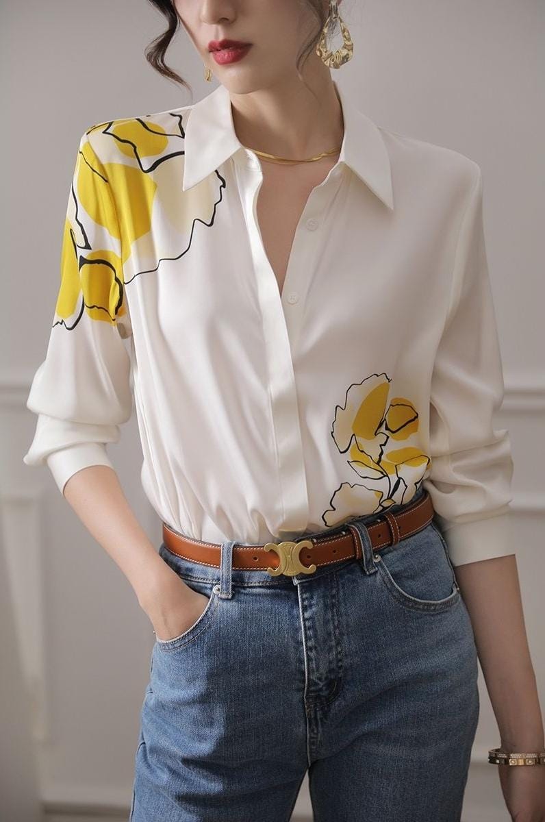 Liza Luxury Shirt by Niks ❤️