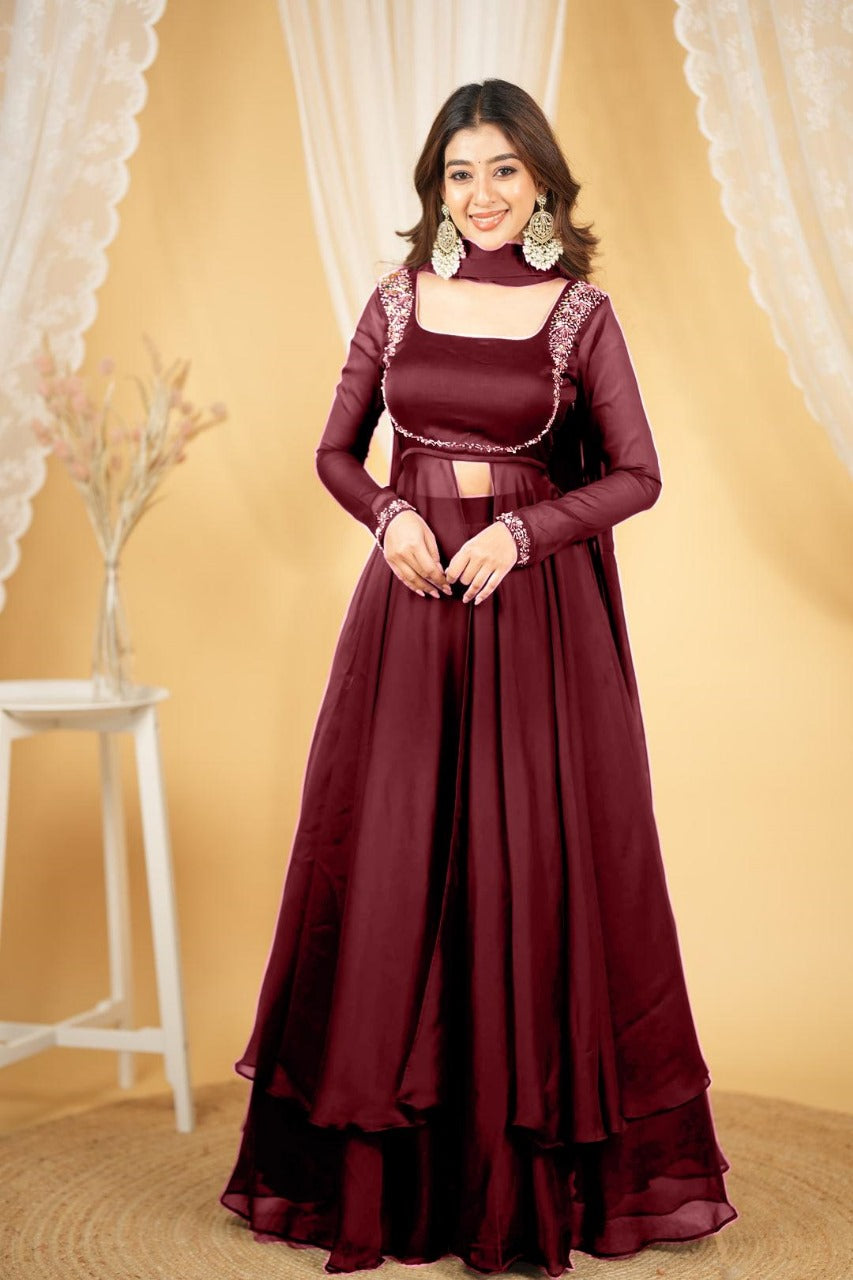β¨ Step Into Royalty β Limited Edition Rangoli Silk Lehenga Set β¨