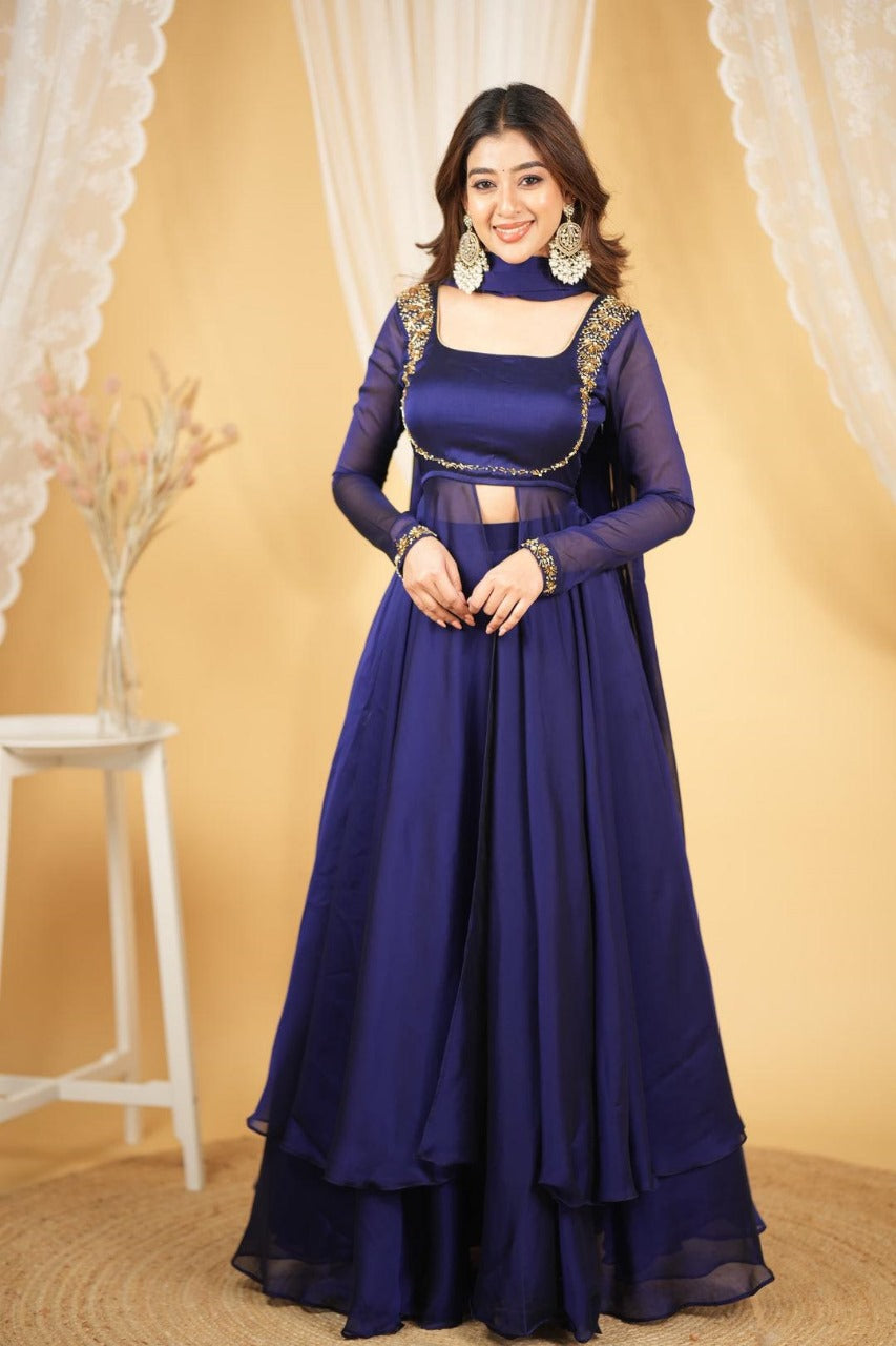 β¨ Step Into Royalty β Limited Edition Rangoli Silk Lehenga Set β¨