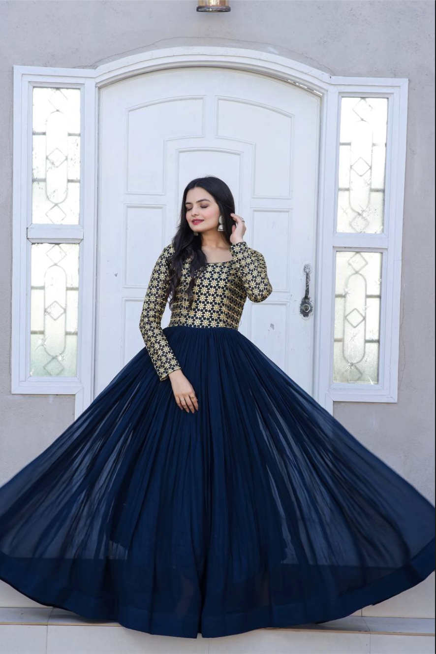 Grand Festive Gown β Code: K-1034