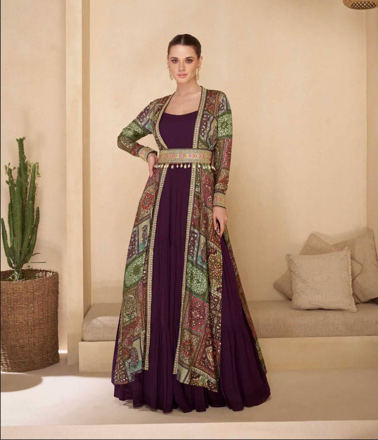 New Launch Alert – Ynf SAYURI-MEERA Gown Set 🌟 Price: ₹2950/- Only