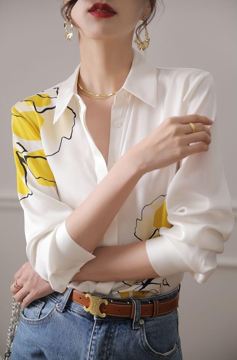 Liza Luxury Shirt by Niks ❤️