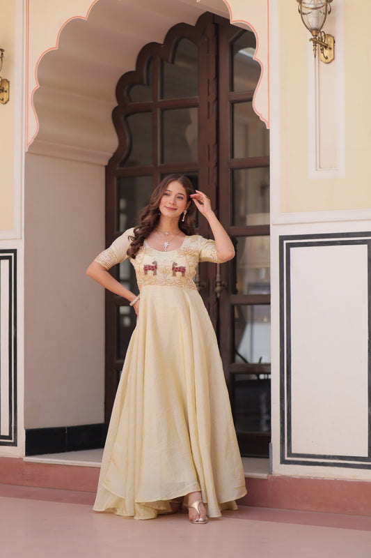 ✨ Premium Readymade Designer Gown Collection