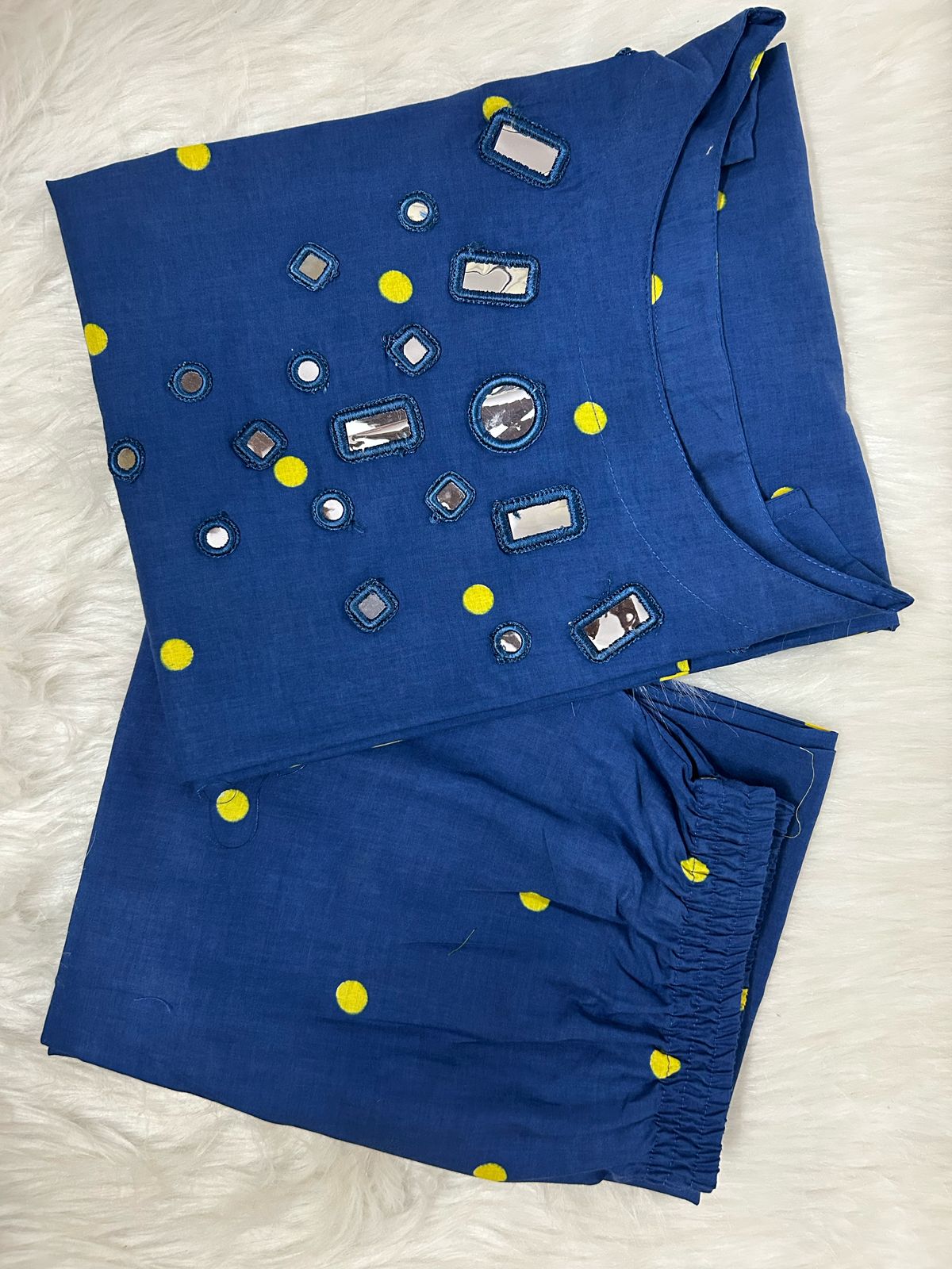 🌿 Presenting Our Beautifully A-Line Cotton Kurta Set 🌿