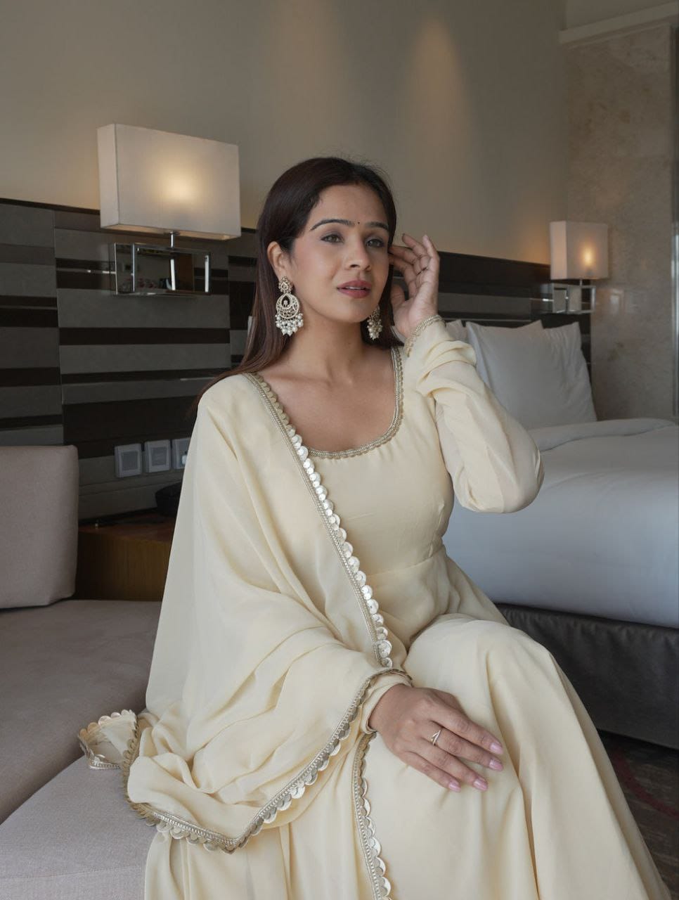 🤍 Ivory Elegance – New Couture Launch 🤍