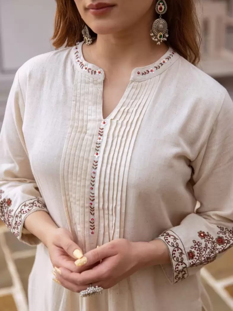 🆕 New Launch – Elegant Cotton Flex Kurti; Pant Set 💃✨