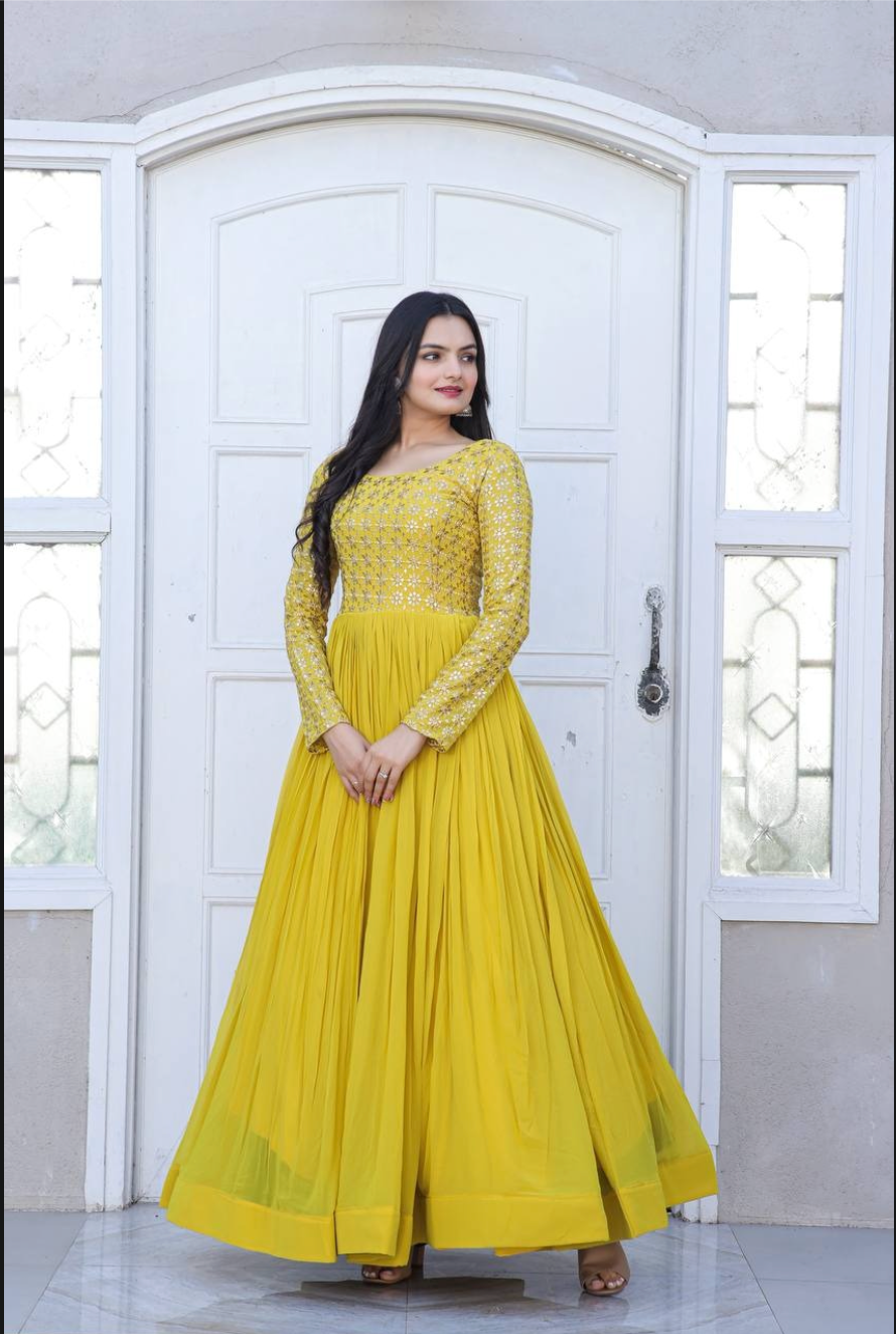 Grand Festive Gown – Code: K-1034