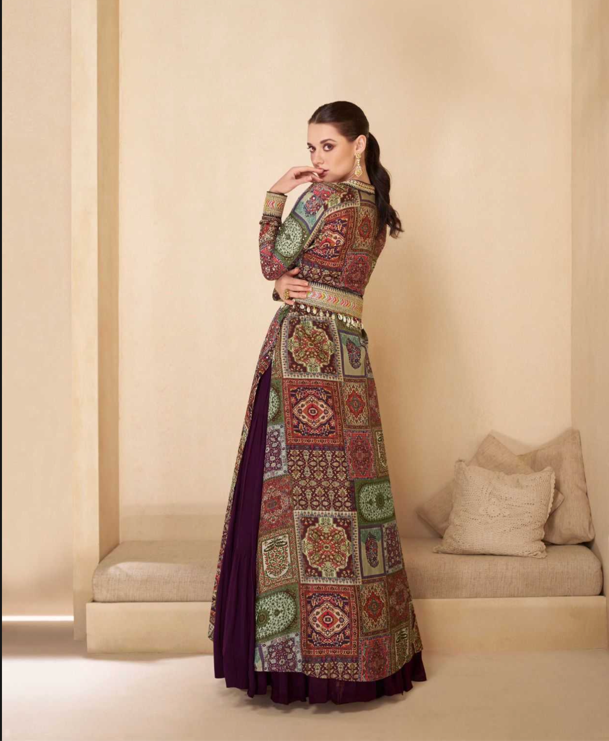 New Launch Alert – Ynf SAYURI-MEERA Gown Set 🌟 Price: ₹2950/- Only