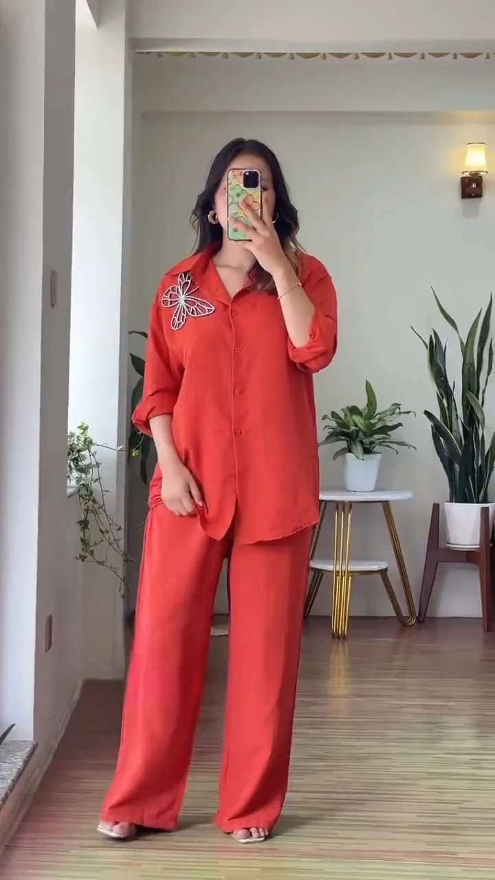 Rihana Luxury 2-Piece Coord Set – Boutique Quality