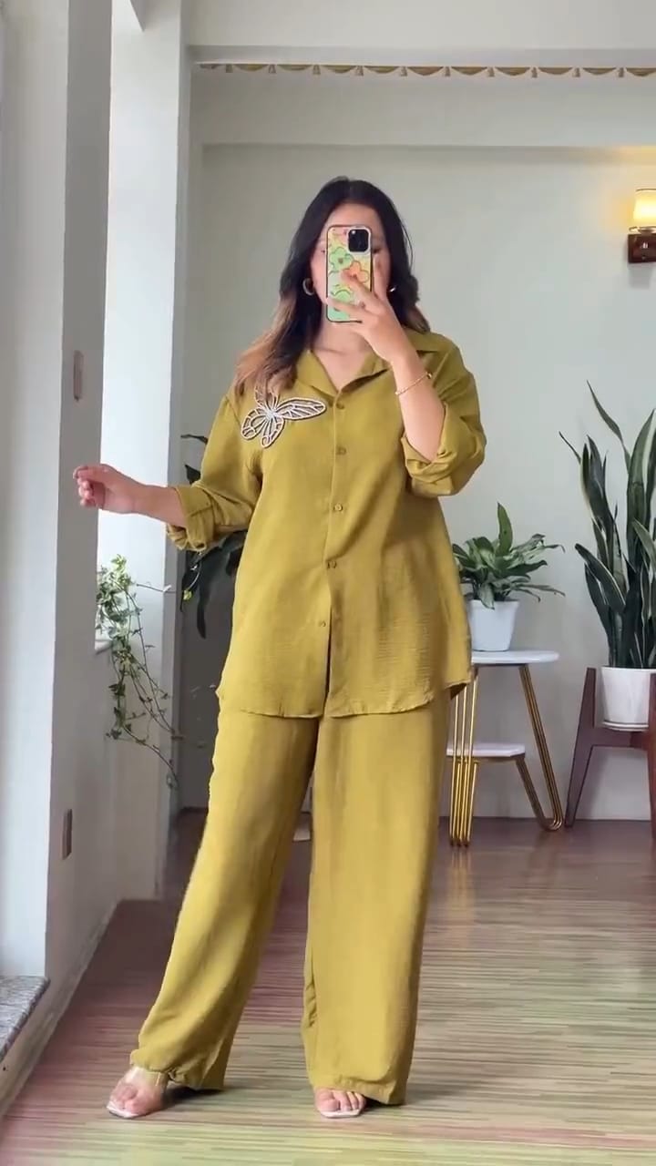 Rihana Luxury 2-Piece Coord Set – Boutique Quality